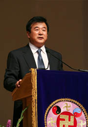 师父亲临美国华盛顿DC法会讲法(图)