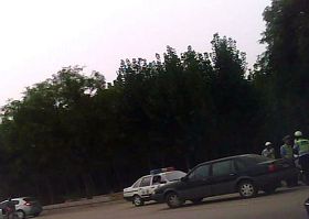 开庭这天,通往莱阳法院的四个路口均在一公里外有警察设卡戒严