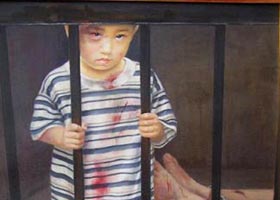 愿无辜幼童重获幸福(图)