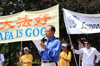 原中国建设部高级工程师何立志在发言中说:“酷刑几乎夺走了我的生命。”