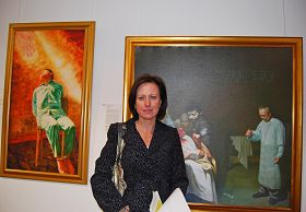 英国广播公司米德兰兹分部的资深新闻播音员萨拉‧福克兰女士说,画作《苏家屯的罪恶》非常逼真,也非常令人震惊。