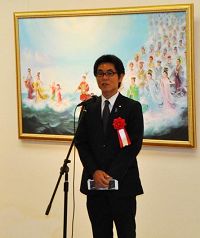 '广岛县议员代理石桥先生:我们每个人都要做一个活传媒'