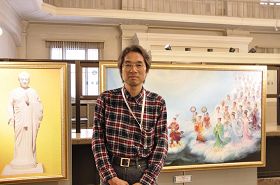 '酒井伸雄先生:深受感动'