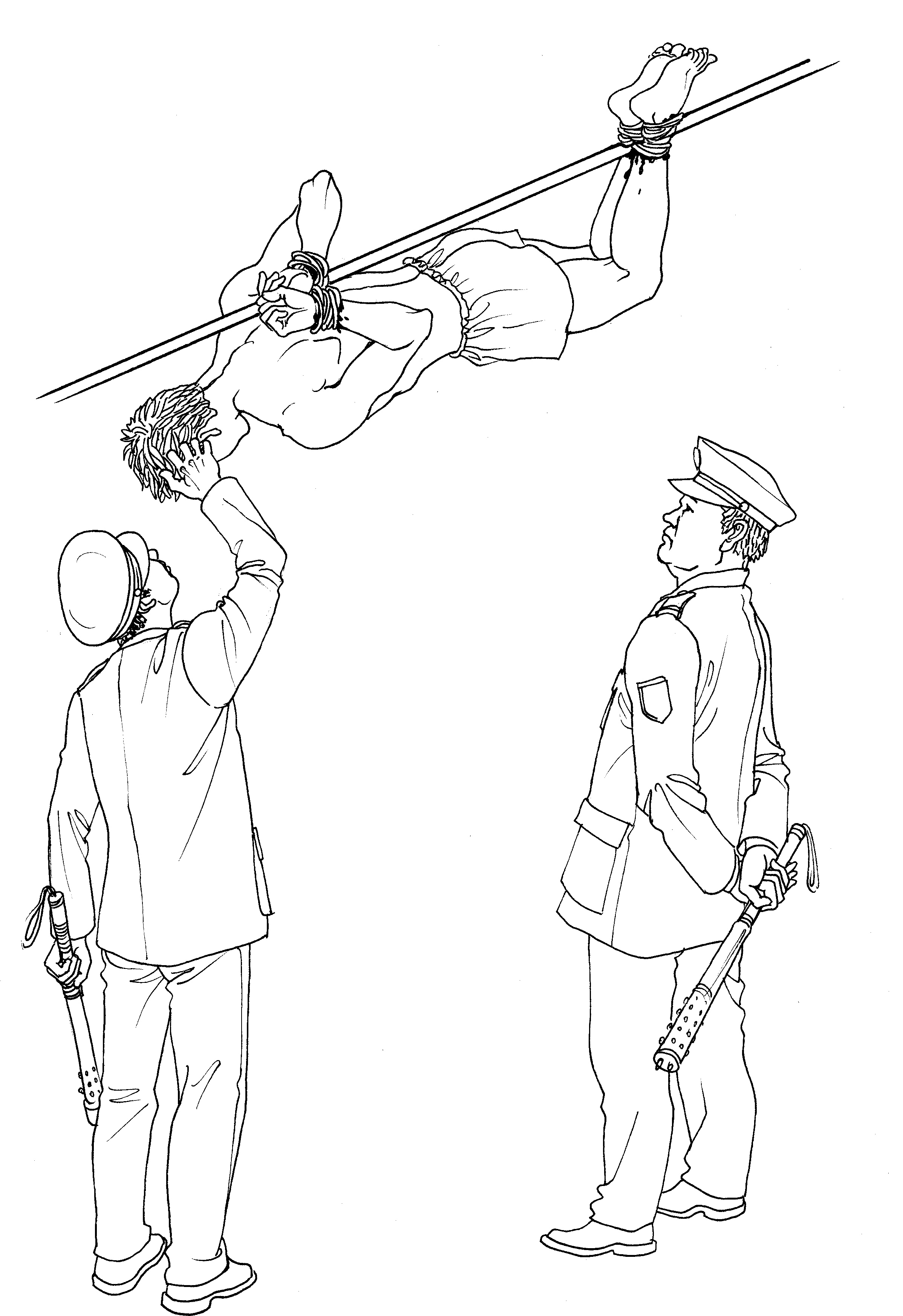 酷刑演示:烤全羊