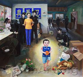 中共对法轮功学员的迫害:非法抄家