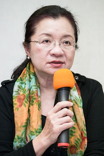 立委田秋堇表示,对于中共活摘法轮功学员器官的恶行不能视而不见,要不断的呼吁直至迫害停止