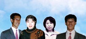 '陈家兄弟姐妹:陈爱立、陈洪平、陈淑兰、陈爱忠(合成图片)'