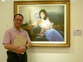 台东县立幼儿园所长林长汉表示,每一幅画都会说话