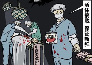 中国各地的劳教所活体摘取法轮功学员器官后,卖给医疗单位牟取暴利,然后将被害人送进“焚尸炉”毁尸灭迹。(大纪元配图)