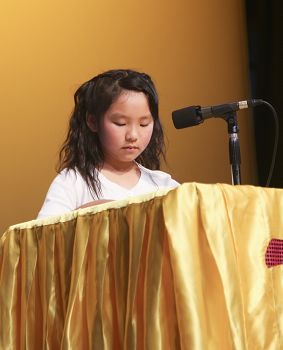 图:小弟子的交流纯真朴实,令与会的修炼者们深有共鸣