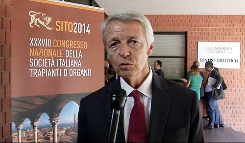 图:意大利器官移植协会(SITO)主席,佛朗哥•奇特里奥教授(Franco