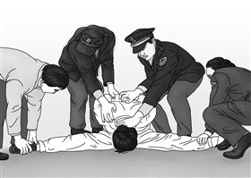 中共酷刑示意图:劈腿