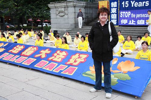 图8:前温哥华市府官员莎伦•布朗(Sharon