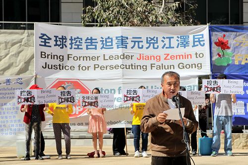 图6:《天安门时报》副社长高春风先生。
