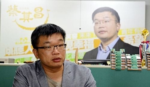 图8. 立委蔡其昌表示酷刑迫害法轮功与活摘器官等恶行,举世都不接受,呼吁中国定要彻底停止迫害。