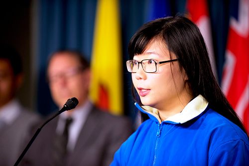 图3:法轮功学员陈希