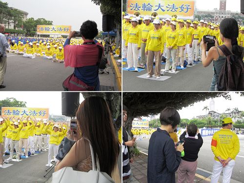图5:路人及游客纷纷拍照。