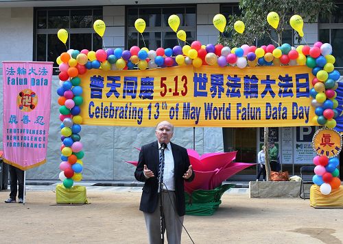 澳洲全国公民委员会(NCC)主席彼得•韦斯特摩(Peter Westmore)先生