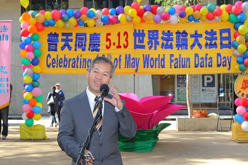 越南维省社区主席主席阮本(Bon Nguyen)先生