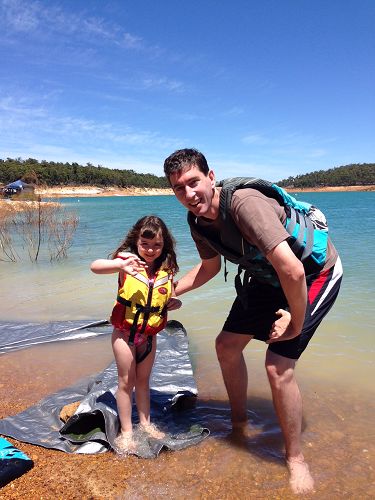 马克.哈奇森和女儿