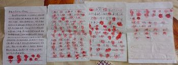 图2:141名街坊邻居联名要求释放的请愿书