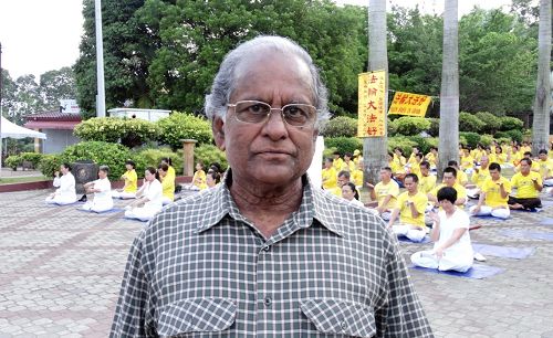 图14:Nadarajah律师十分认同控告江泽民大潮,因为这是正确的事情,人们将会支持。