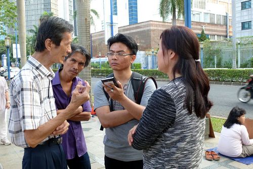安塔拉通讯社(Antara News Agency)采访法轮功学员