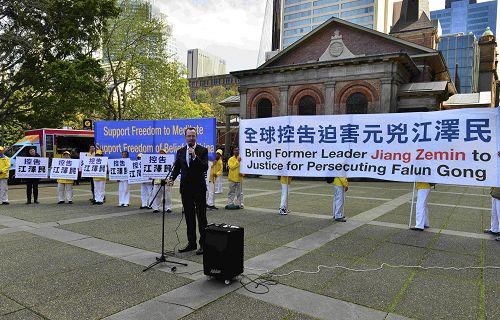 图:纽省绿党议员大卫•舒博瑞杰(David Shoebridge MLC)