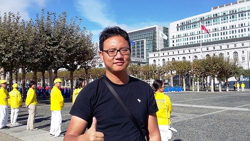 图3:胡金炜先生希望华人能开明思维,辨明真伪