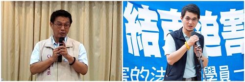 '图1:立委许智杰(左)、刘建国(右)'