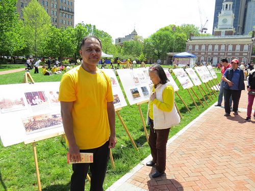 图8:来自印度的Santhosh Krishnamurthy于去年六月开始修炼法轮大法。