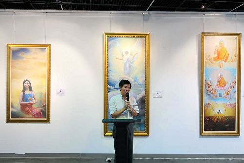 台中市政府参事陈志声赞扬每件作品都是上乘之作,一定能引起观众共鸣。