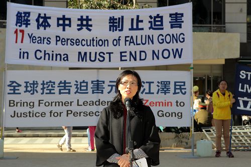 图10:维州越南裔社区主席阮女士(Vivienne Nguyen)