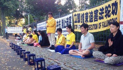图5:鲍女士讲述了自己几近成为活摘供体的经历。