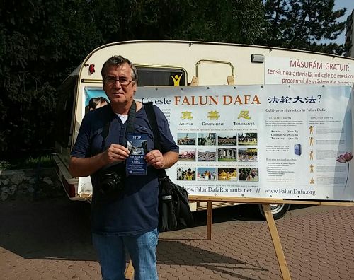 '图3:报纸记者Matei支持法轮功'