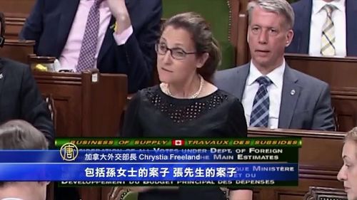 加总访华前,加拿大外长方惠兰(女),提到了加拿大访华代表团会在中国提出的四个个案。其中包括法轮功学员孙茜(Qian Sun)。