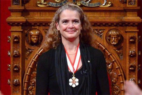 '图1~2:加拿大总督朱莉·帕耶特(Julie Payette)为神韵二零一八巡演发来贺信'