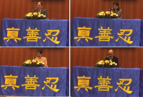 '图2:日本天国乐团团员交流修炼心得'