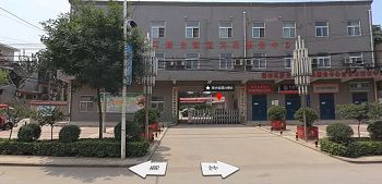 图:图为西安市灞桥区新合乡街道办事处外景,新合洗脑班就紧邻此建筑。