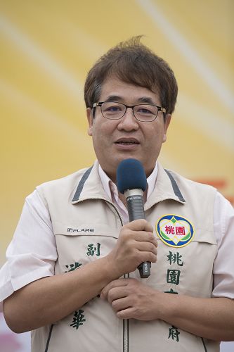图5:桃园市副市长游建华