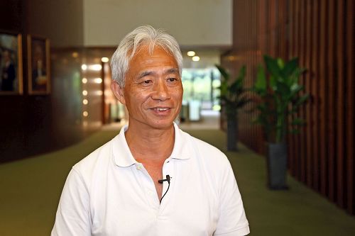 '图23:街工立法会议员梁耀忠。'