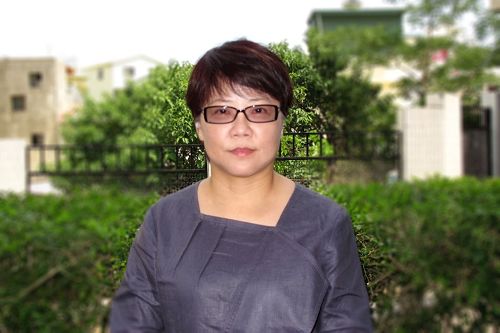 '图7:高雄市议员陈信瑜表示,希望串联全台湾议会,对中共发出强大谴责,制止迫害法轮功学员。'