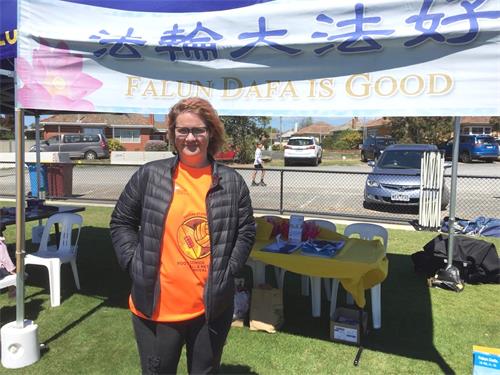 图2:-Naomi Lovell:维州社区健康服务机构的社工洛弗尔(Naomi Lovell)女士。