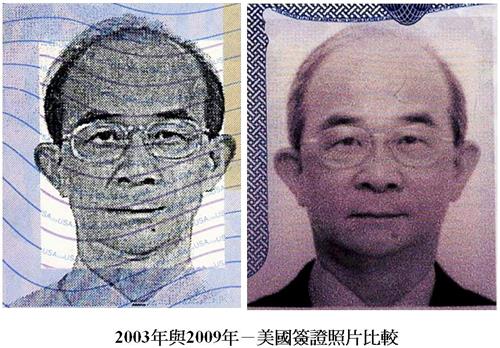 '图2:黄士坤修炼法轮功之后,亲友同事都说他变年轻了,图为他修炼前后的照片比较。'
