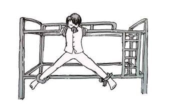 中共酷刑示意图:“开飞机”