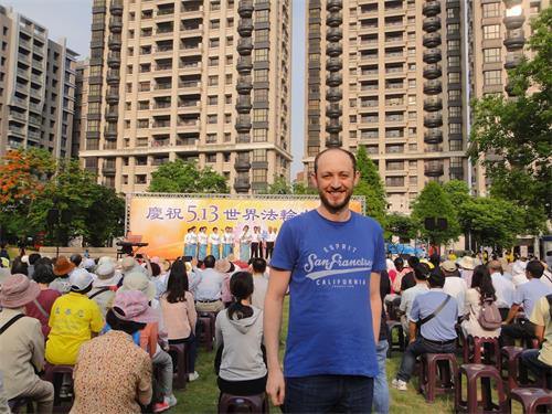 '图9:奥地利维也纳的JASMIN先生想炼法轮功。'
