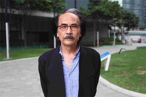 '图7:前港府档案处处长朱福强支持法轮功学员真善忍的精神'