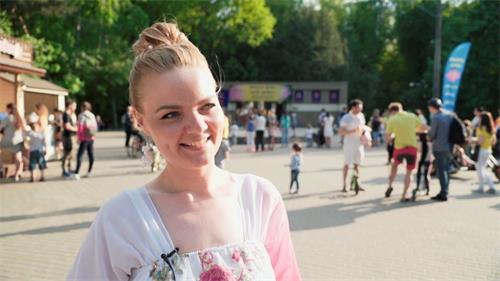 '图9:纳斯佳(Nastya)说修炼帮助自己减轻了生活中的紧张和压力。'