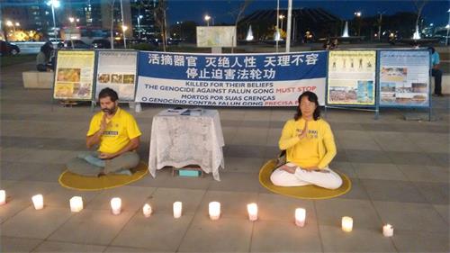 '图6:悼念19年来被中共迫害死去的法轮功修炼者'