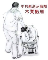 '酷刑图:木凳酷刑'